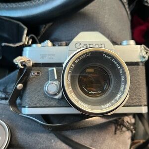 Canon FT Camera - Classic Silver and Black